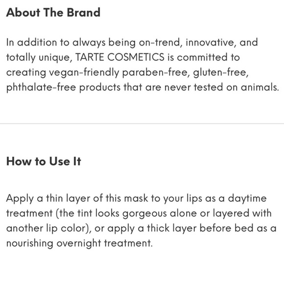 Tarte Jelly Glaze Anytime Lip Mask Toasted Coconut - Picture 14 of 16